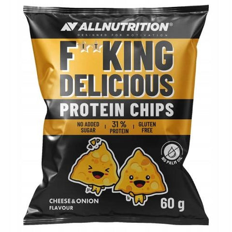 FitKing Protein Chips - Formaggio e cipolla - ALL NUTRITION